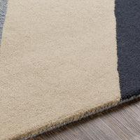 Surya Kennedy Kdy-3026 Navy, Taupe, Khaki, Charcoal Area Rug