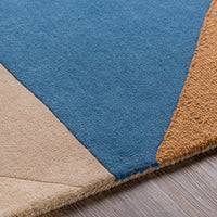 Surya Kennedy Kdy-3027 Taupe, Camel, Denim, Navy Area Rug