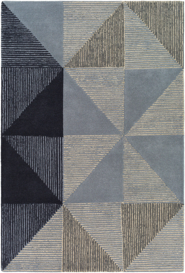 Surya Kennedy Kdy-3031 Navy, Taupe, Khaki, Charcoal Rugs.