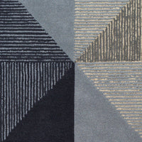 Surya Kennedy Kdy-3031 Navy, Taupe, Khaki, Charcoal Area Rug