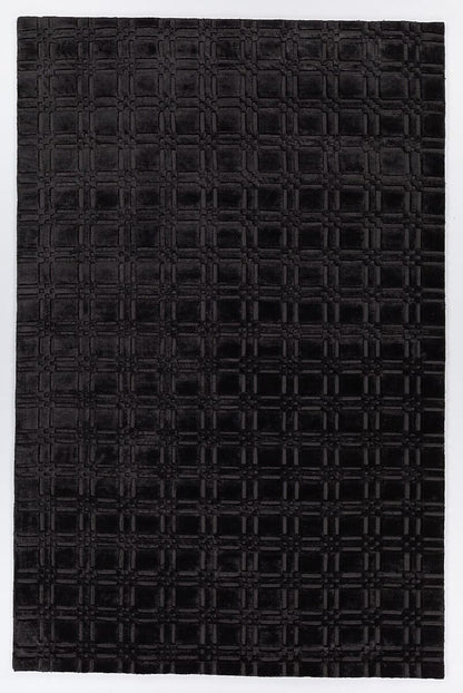 Chandra Keira Kei-50101 Black Geometric Area Rug