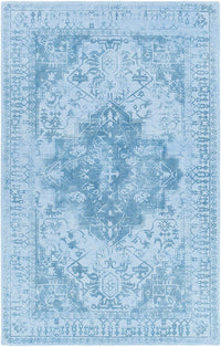 Chandra Kelsey Kel42500 Blue / Grey Vintage / Distressed Area Rug