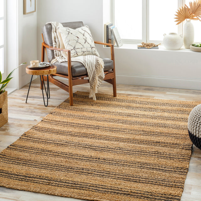 Surya Kerala Ker-2303 Brown Rug.