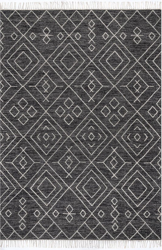 Nuloom Cheryl Trellis Nch2066A Gray Area Rug