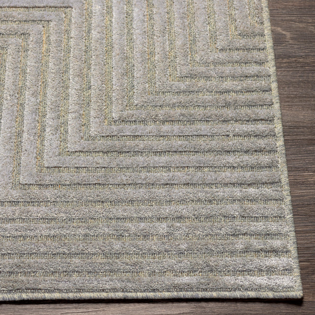 Surya Kingston Kgs-2306 Silver Gray, Medium Gray Rugs.
