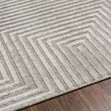 Surya Kingston Kgs-2306 Silver Gray, Medium Gray Rugs.