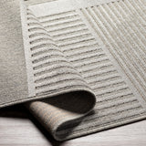 Surya Kingston Kgs-2308 Silver Gray, Medium Gray Rugs.