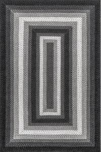 Nuloom Gwyneth Borders Ngw2003D Charcoal Area Rug