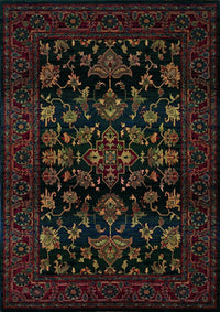 Oriental Weavers Sphinx Kharma 836f4 Blue / Red Area Rug