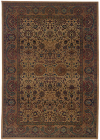 Oriental Weavers Sphinx Kharma 332w4 Beige / Red Area Rug