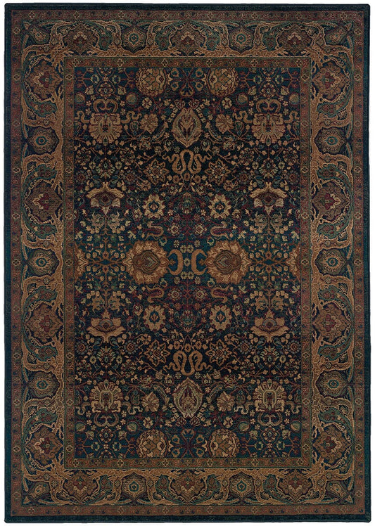 Oriental Weavers Sphinx Kharma 332x4 Blue / Beige Area Rug