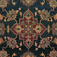 Oriental Weavers Sphinx Kharma 836f4 Blue / Red Area Rug