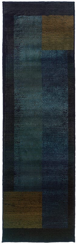 Oriental Weavers Sphinx Kharma Ii 1092l Blue / Gold Geometric Area Rug