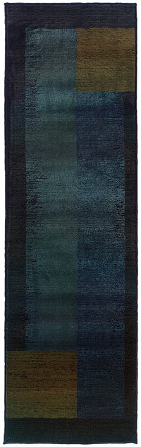 Oriental Weavers Sphinx Kharma Ii 1092l Blue / Gold Geometric Area Rug