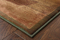 Oriental Weavers Sphinx Kharma Ii 167x4 Gold / Green Area Rug