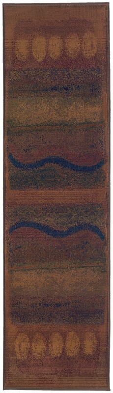 Oriental Weavers Sphinx Kharma Ii 167x4 Gold / Green Area Rug