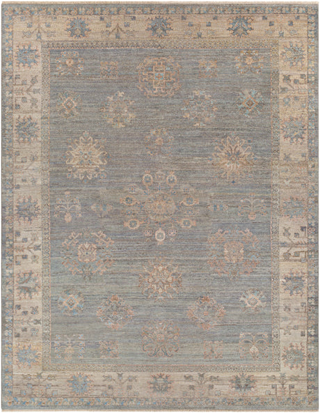 Surya Khotan Kht-2303 Sage, Blue Rug.