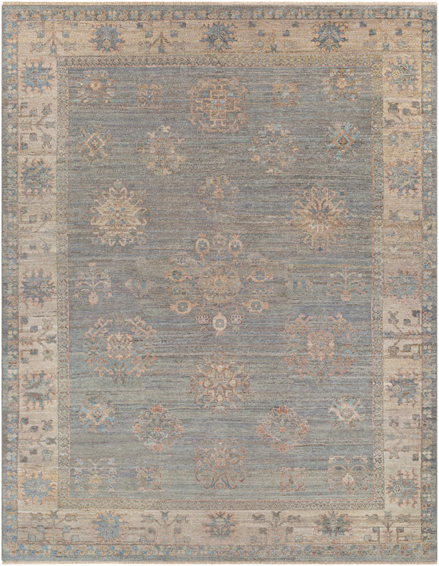 Surya Khotan Kht-2303 Sage, Blue Rug.