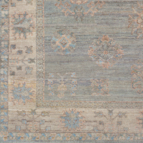 Surya Khotan Kht-2303 Sage, Blue Rug.