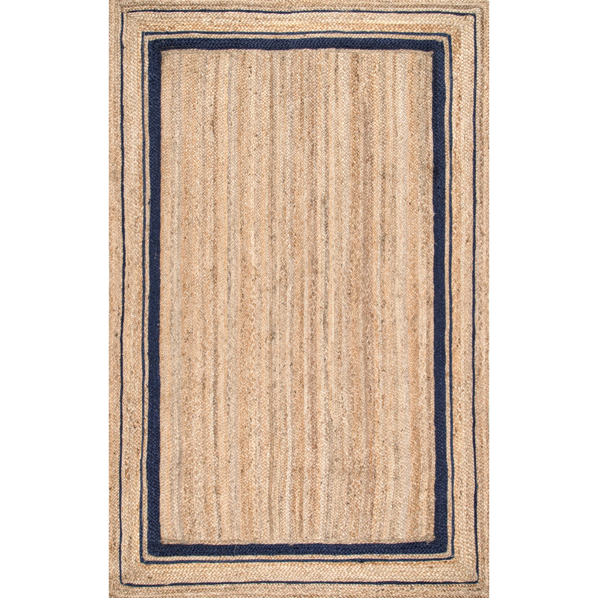 Nuloom Rikki Border Nri3504A Navy Area Rug