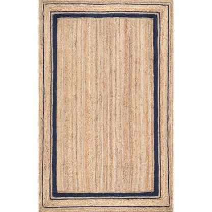 Nuloom Rikki Border Nri3504A Navy Area Rug