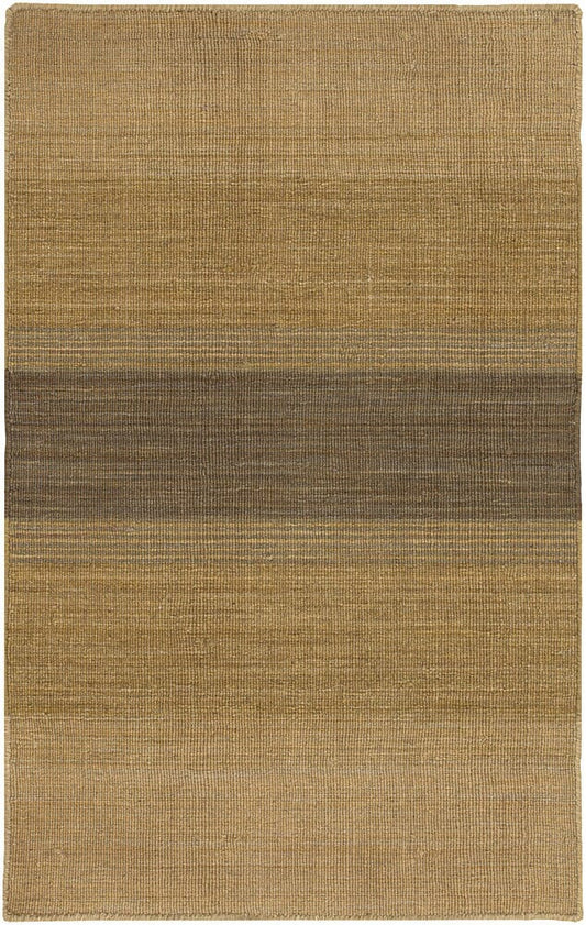 Chandra Kilim kil-2254 Tan & Ivory Striped Area Rug