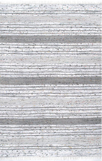 Nuloom Seraphina Mottled Stipe Nse2792A Gray Area Rug