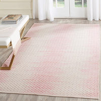 Safavieh Cotton Kilim Klc121E Light Pink / Ivory Area Rug