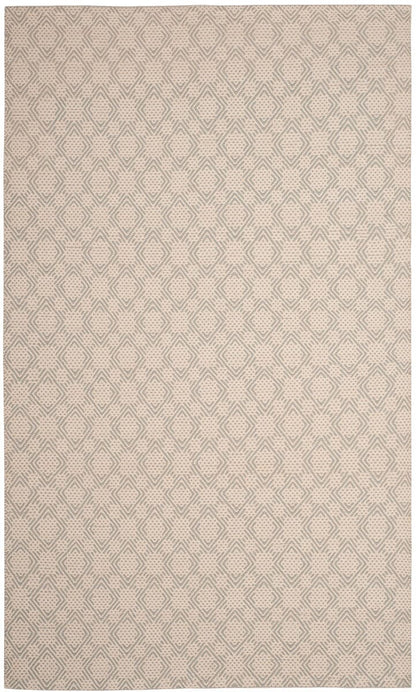 Safavieh Cotton Kilim Klc222B Grey / Ivory Geometric Area Rug