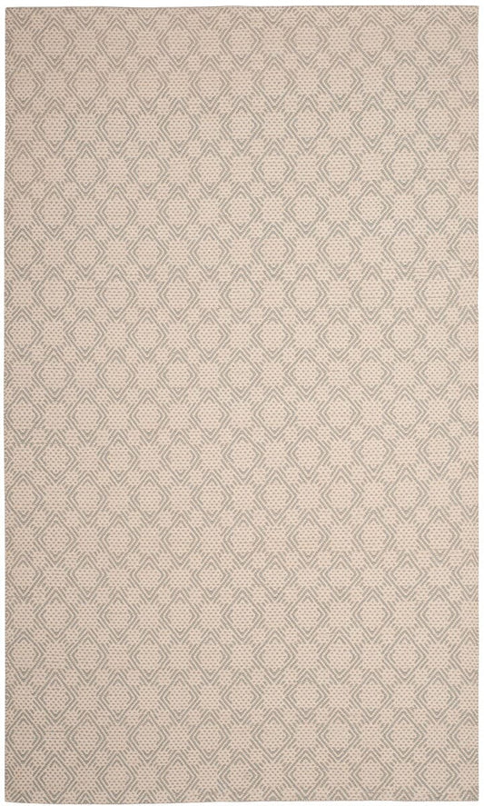 Safavieh Cotton Kilim Klc222B Grey / Ivory Geometric Area Rug