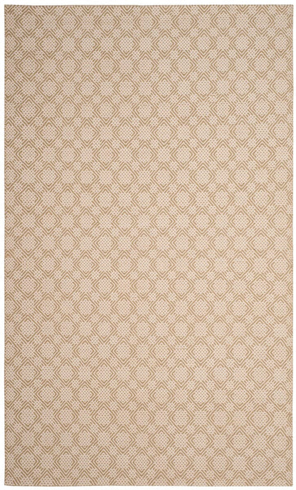 Safavieh Cotton Kilim Klc222C Beige / Ivory Geometric Area Rug