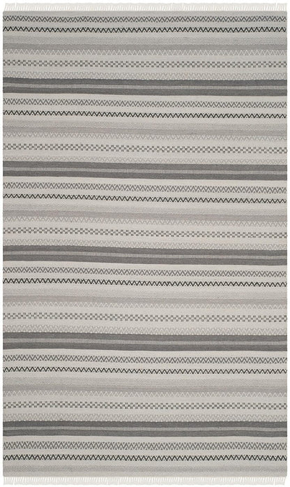 Safavieh Kilim Klm101A Grey Striped Area Rug