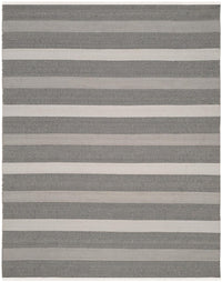 Safavieh Kilim Klm103A Grey / Black Striped Area Rug