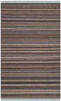 Safavieh Kilim Klm108A Grey / Purple Striped Area Rug