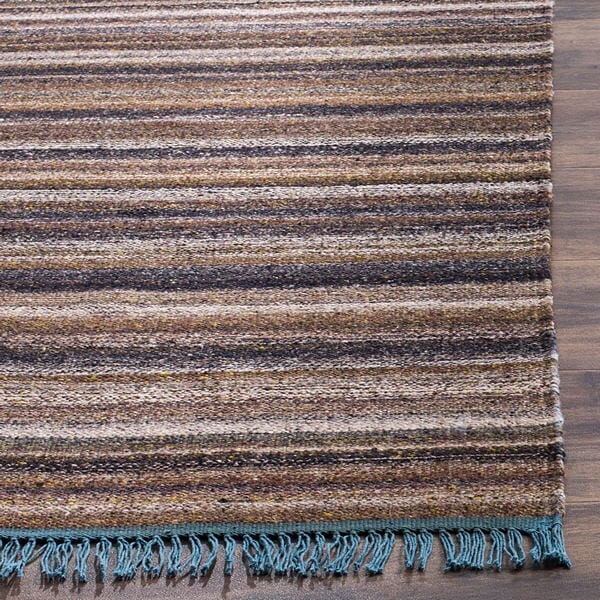 Safavieh Kilim Klm108A Grey / Purple Striped Area Rug