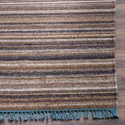 Safavieh Kilim Klm108A Grey / Purple Striped Area Rug