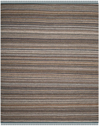 Safavieh Kilim Klm108A Grey / Purple Striped Area Rug