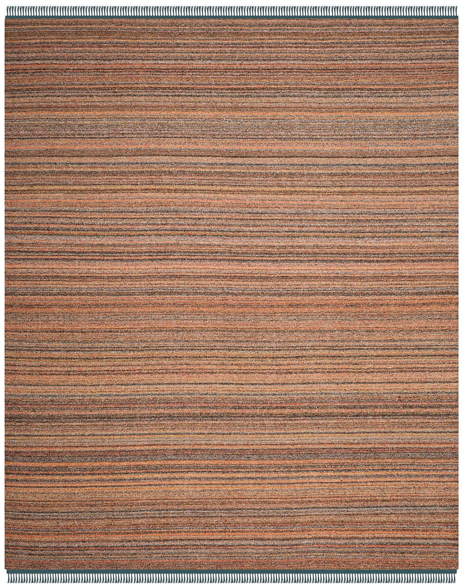 Safavieh Kilim Klm108C Light Pink / Grey Striped Area Rug