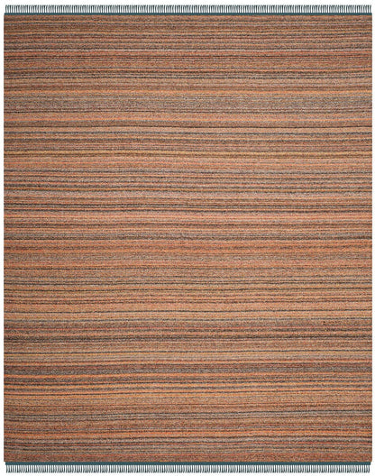 Safavieh Kilim Klm108C Light Pink / Grey Striped Area Rug