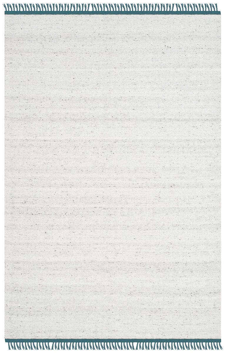 Safavieh Kilim Klm110A Ivory / Grey Solid Color Area Rug