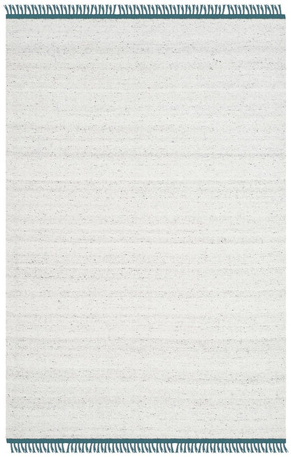 Safavieh Kilim Klm110A Ivory / Grey Solid Color Area Rug