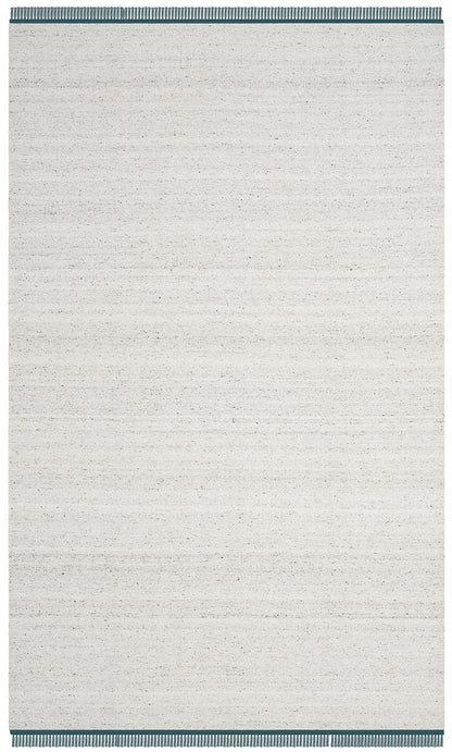 Safavieh Kilim Klm110A Ivory / Grey Solid Color Area Rug