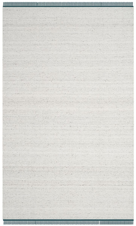 Safavieh Kilim Klm110A Ivory / Grey Solid Color Area Rug