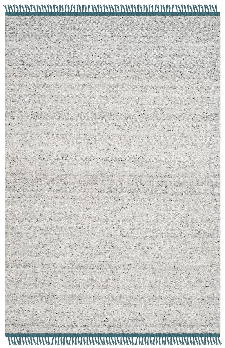 Safavieh Kilim Klm111A Grey / Ivory Solid Color Area Rug