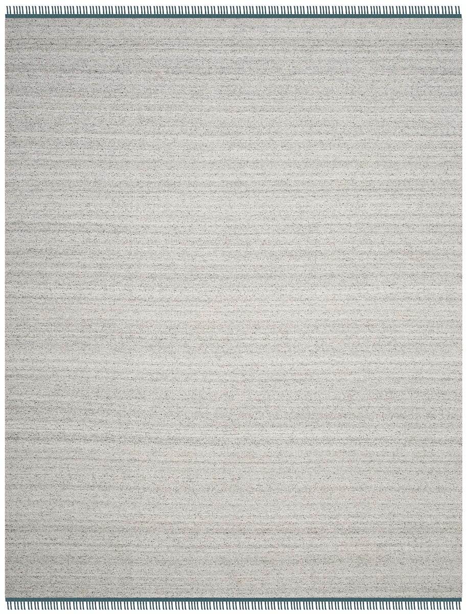 Safavieh Kilim Klm111A Grey / Ivory Solid Color Area Rug