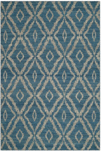 Safavieh Kilim Klm215A Blue / Grey Geometric Area Rug