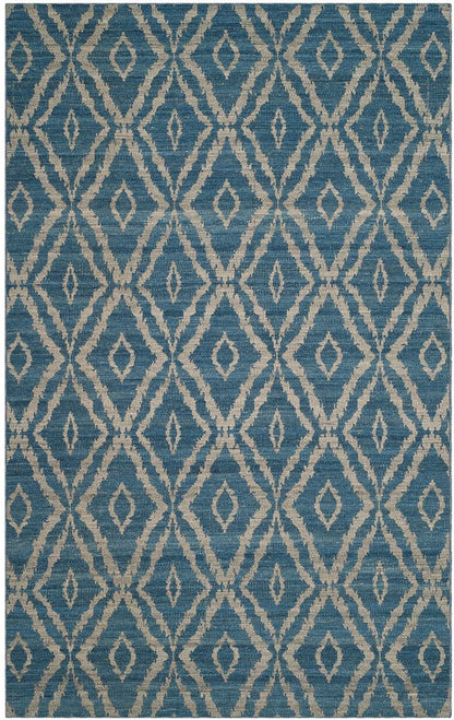 Safavieh Kilim Klm215A Blue / Grey Geometric Area Rug