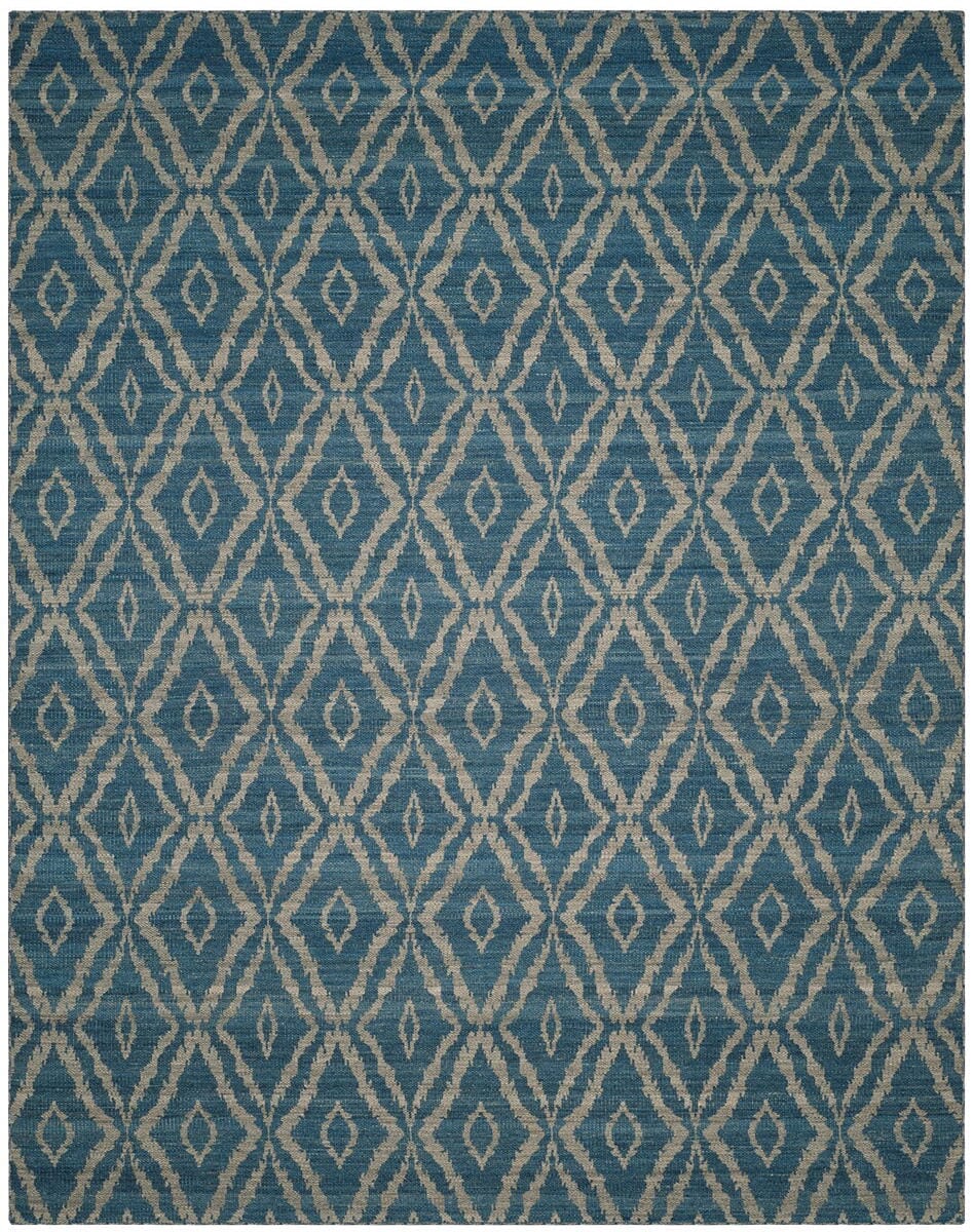 Safavieh Kilim Klm215A Blue / Grey Geometric Area Rug