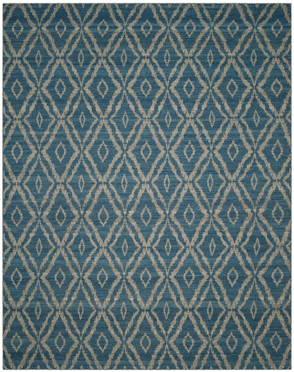 Safavieh Kilim Klm215A Blue / Grey Geometric Area Rug