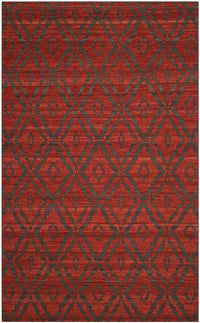 Safavieh Kilim Klm215B Rust / Grey Geometric Area Rug